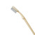 McKesson Toothbrush, Ivory, Adult Medium, 1-1/16 x 3/8 Head, 1/2 x 5-7/8 Handle #16-TB39