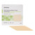 McKesson Lite Silicone Gel Adhesive without Border Thin Silicone Foam Dressing, 6 x 6 Inch #4894