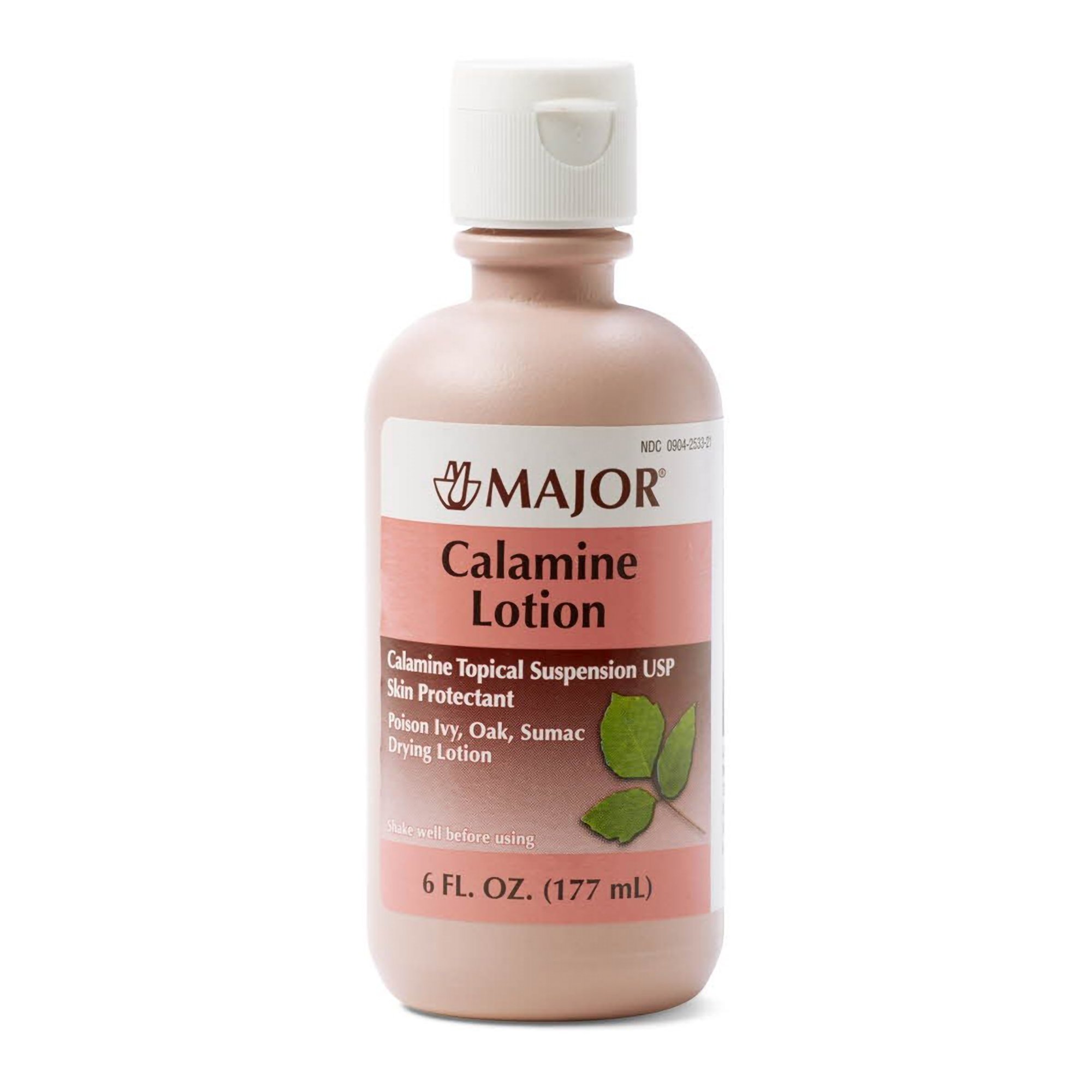 Major® Calamine / Zinc Oxide Itch Relief, 177 mL Bottle #00904253321