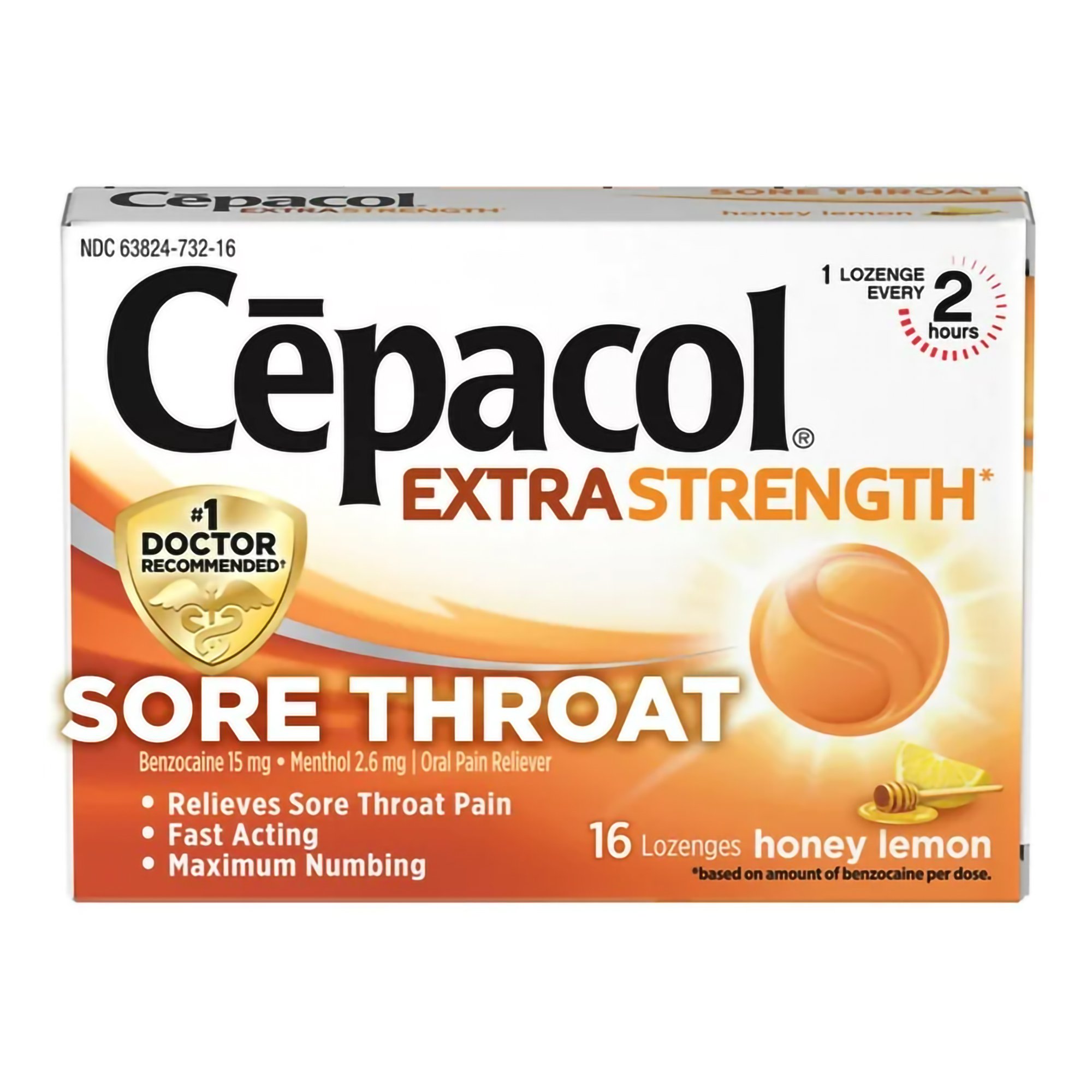 Spegazzini Coccoloさん専用 Cepacol® Extra Strength Benzocaine / Menthol Sore Throat Relief
