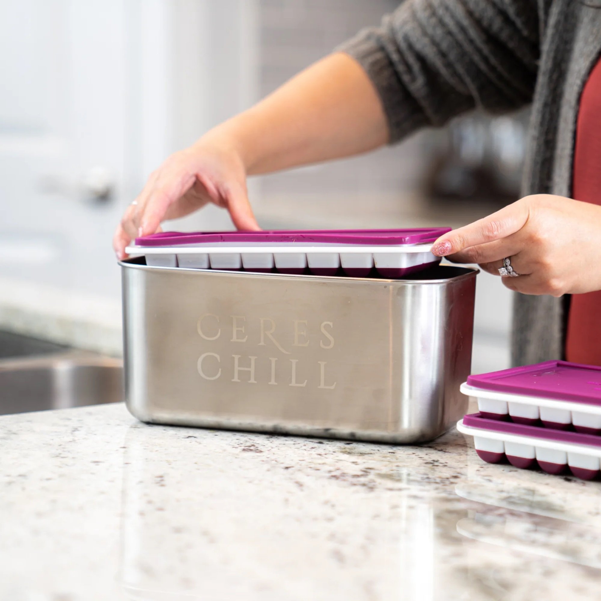 Ceres Chill Milkstache Luxe Breast Milk Freezing Container #CC-1