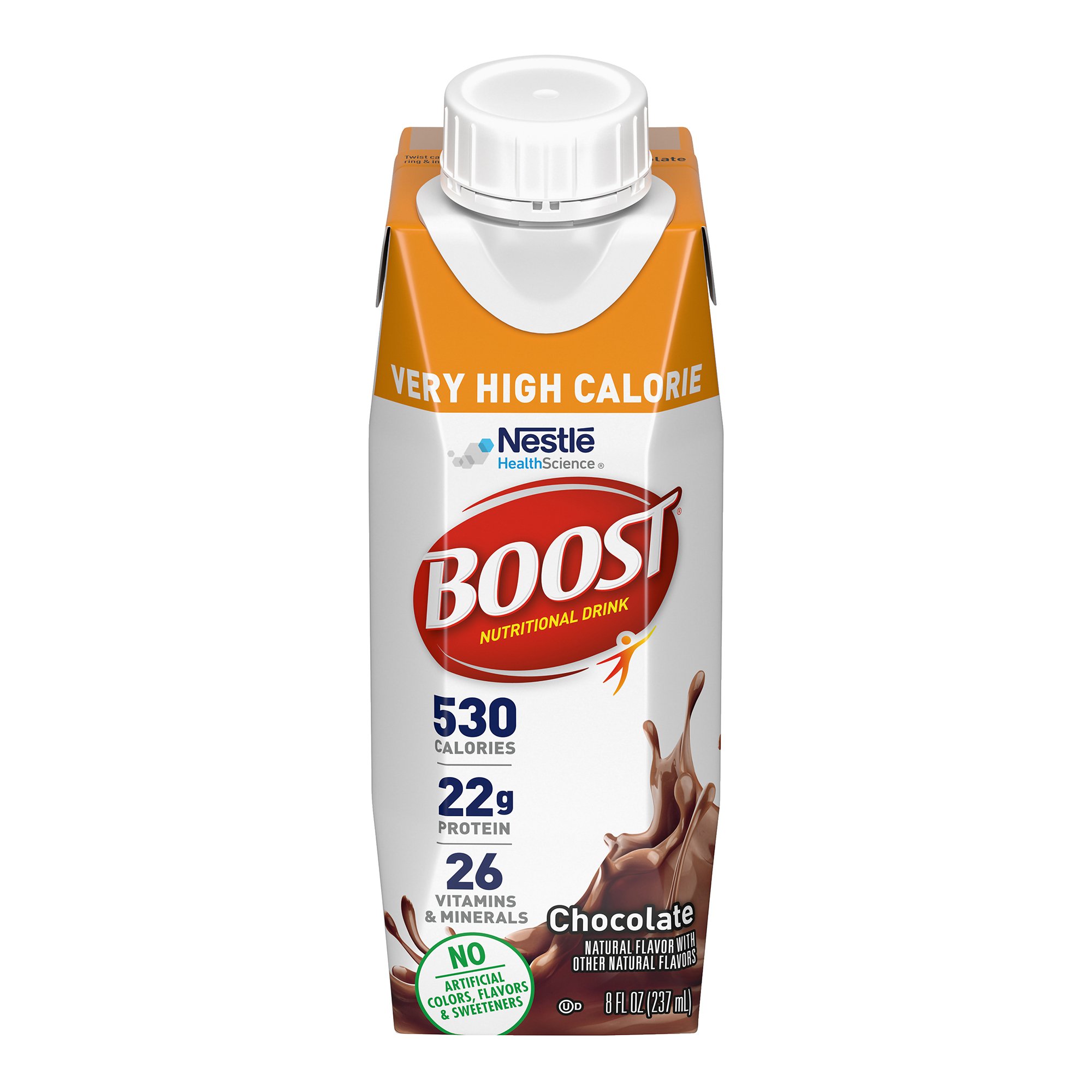 Boost® Very High Calorie Chocolate Nutritional Drink, 8-ounce