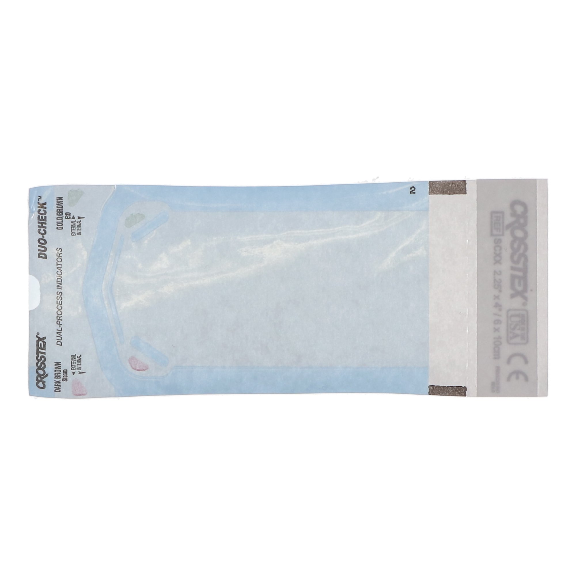 Duo-Check® Sterilization Pouch, 2-1/4 x 4-1/2 Inch #SCXX