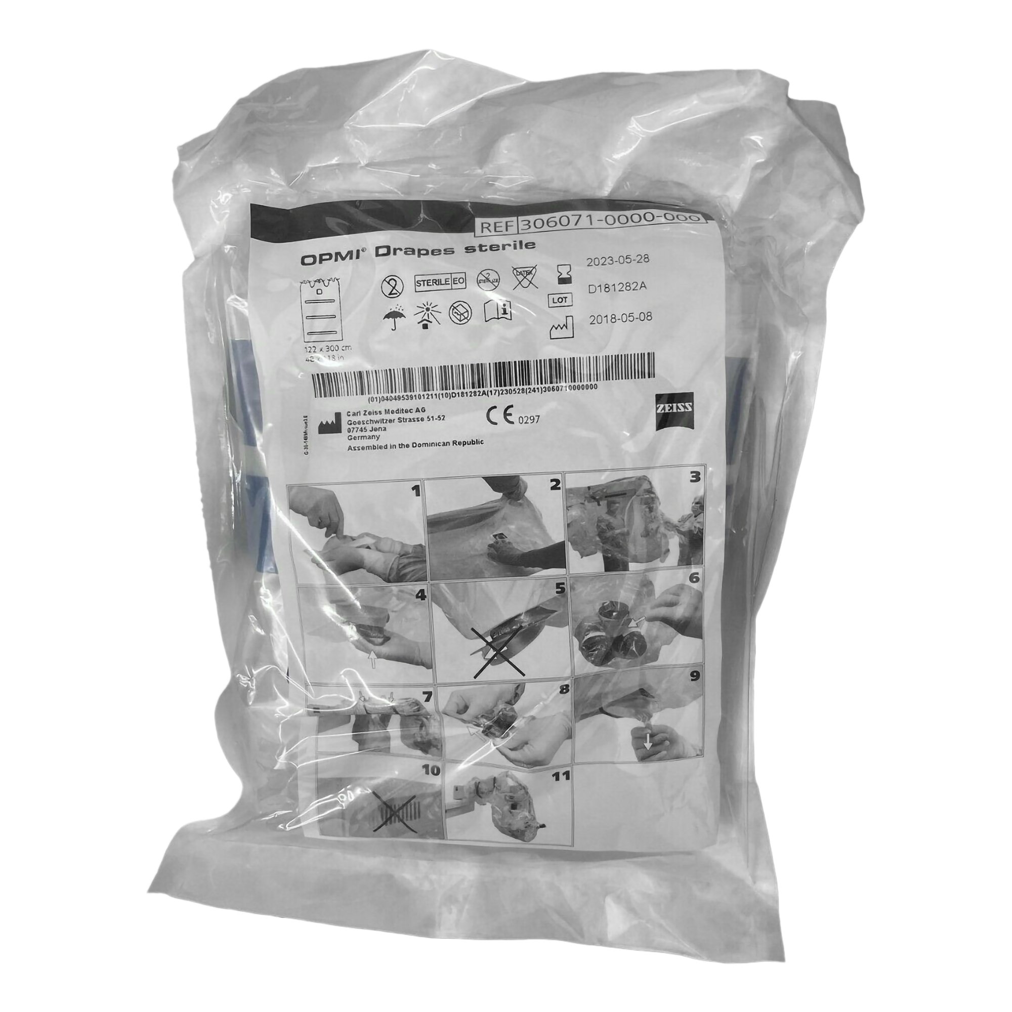 Zeiss Microscope Drape for use with OPMI® MD/CS/11, 111, ORL, PRO