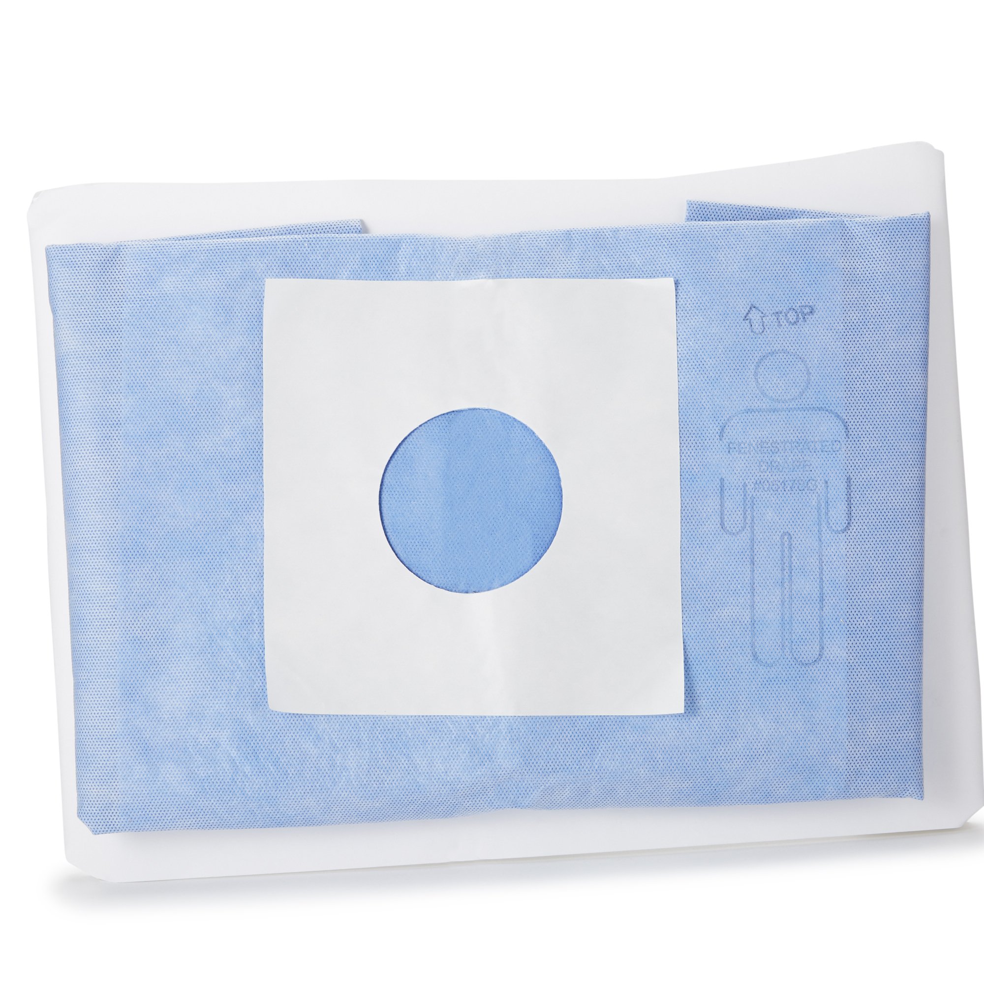 新品未使用　[Drape] OKUS ブルー　unico McKesson Sterile Minor Procedure Drape, 48 x 60 Inch #183-I80-05178G-S
