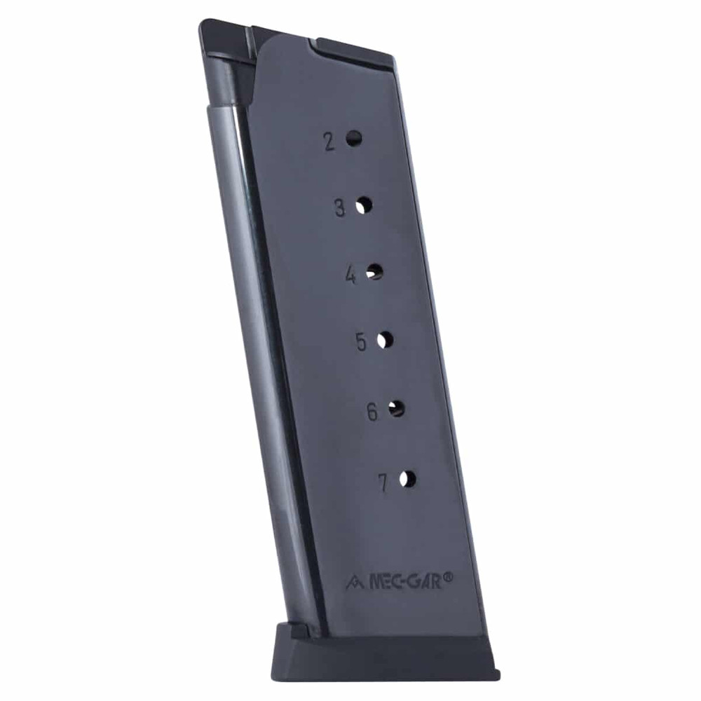 トイガン MGC Officer ACP .45 SN-7 Mec-Gar 1911 Officer 7 round .45 ACP magazine (Blued) - RifleMags