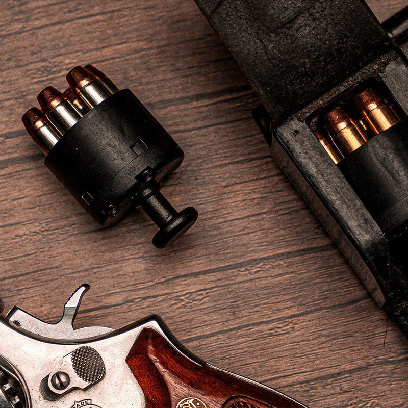 Rev Industries 5 cylinder .38 .357 Magnum Revolver Speedloader (15 ...