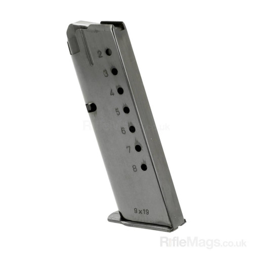 K-Mag Astra A75 & RAP-401 RAP-440 8 round 9mm magazine (blued