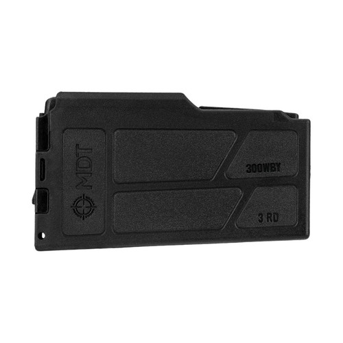 MDT AICS Long Action CIP 3 round  .300 Weatherby magazine (polymer) (MDT-108657-BLK)