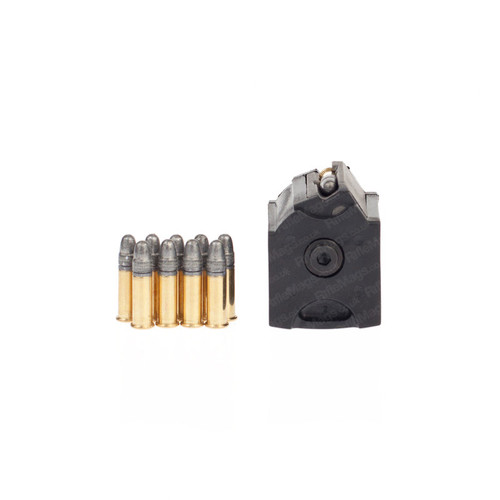 The Ruger BX-1 10 round 10 shot .22LR rotary magazine for Ruger 10/22 and 96/22 rifles in black.