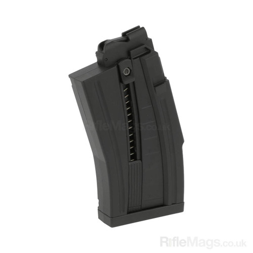 ISSC MK22 black 10 round short .22LR magazine (MK22/GSG-15/MSR RX22/Mauser M-15)