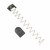 Mec-Gar +1 magazine extension for Tanfoglio Witness mags (P1-SET-WIT)