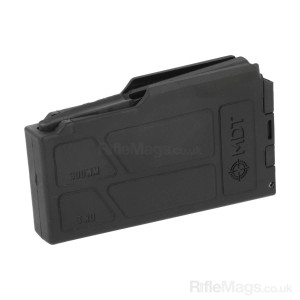 MDT AICS Short Action Magazine For .300 WSM / 6.5 PRC - 7-Round Steel Magazine (104979-BLK)