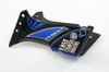 Hybrid - Matrix Utralite Grips - "East Coast Killers" - Black/Blue