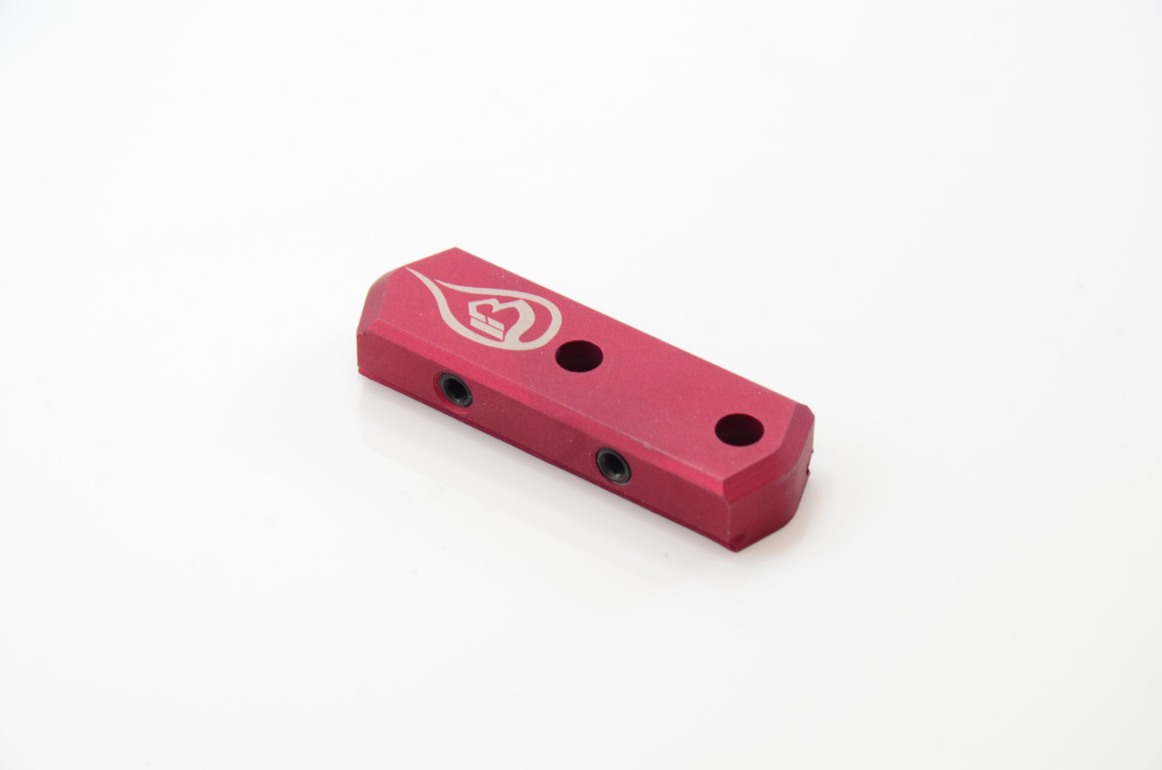 Bloodline - "Impaler" Short Dovetail Rail - Red