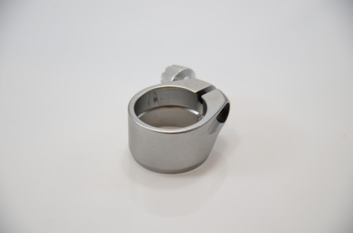 Dye - Matrix "Lockdown" Clamping Feedneck Collar - Silver