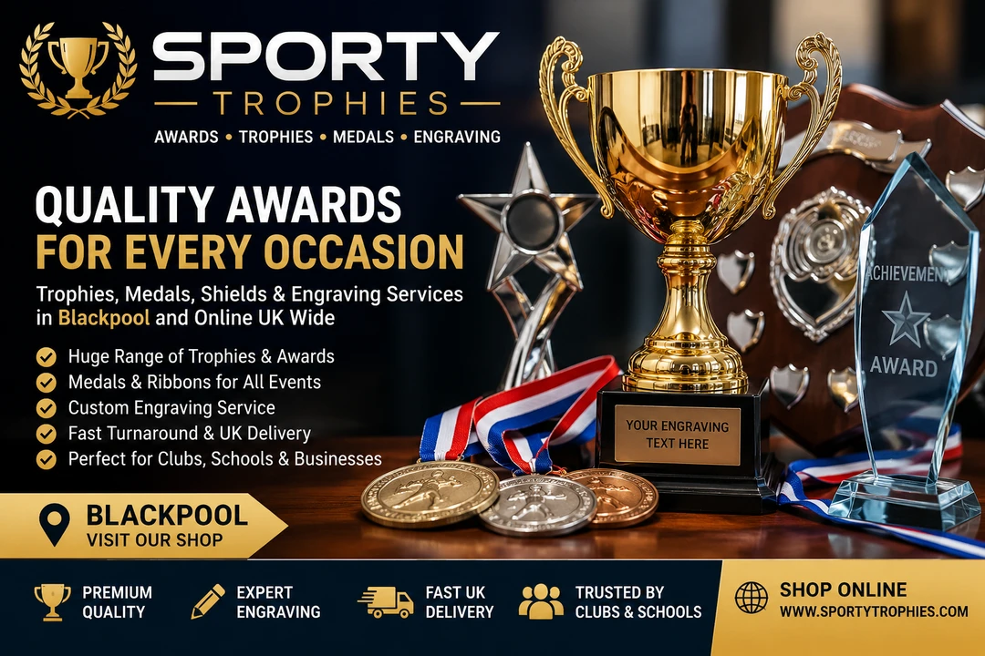 Engraving Services Blackpool | Professional Personalised Engraving.