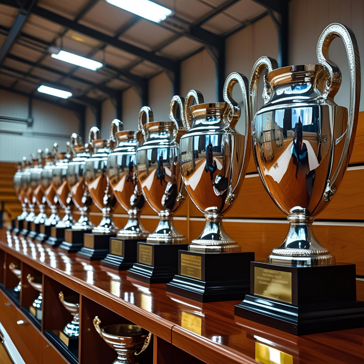 What materials are best for making trophies