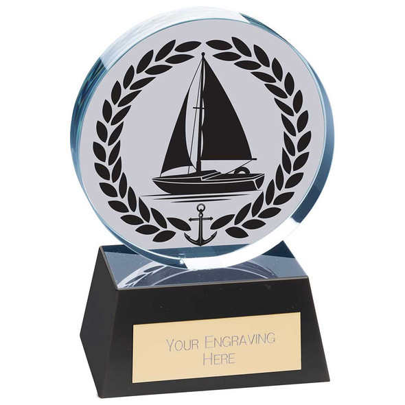 Emperor Sailing Crystal Award