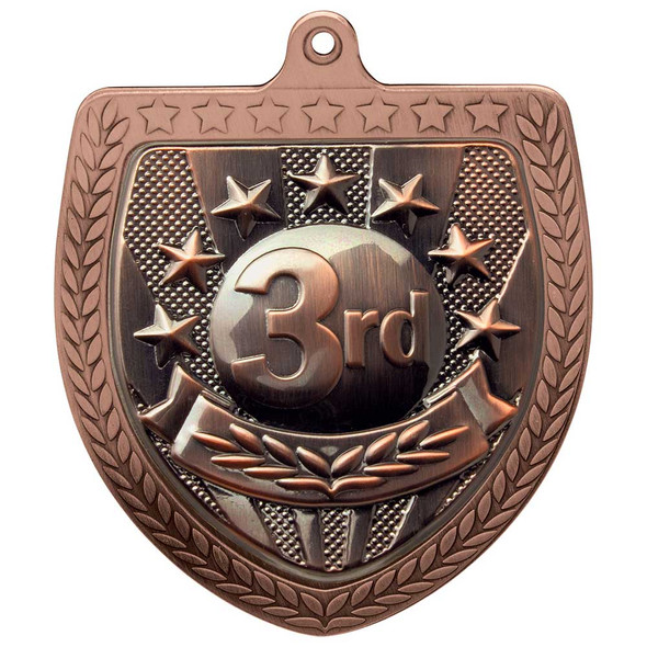 Cobra 3rd Place Shield Medal