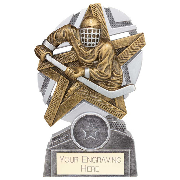 The Stars Ice Hockey Plaque Award