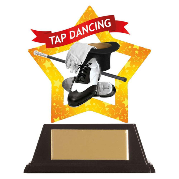Mini-Star Tap Dancing Acrylic Plaque