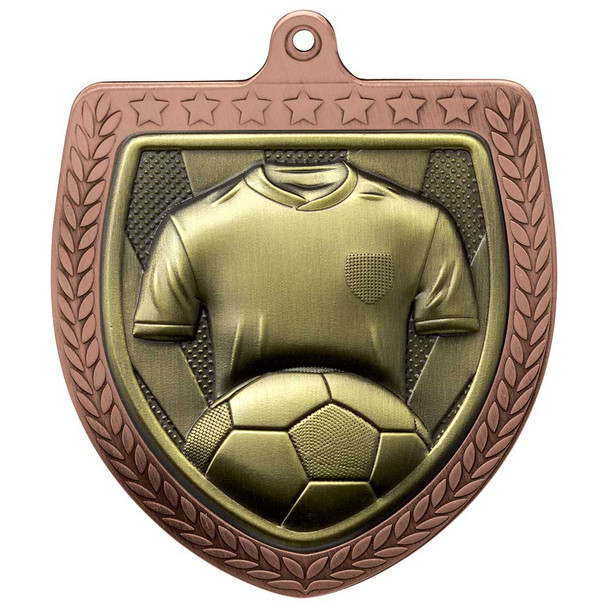 Cobra Football Shirt & Ball Shield Medal