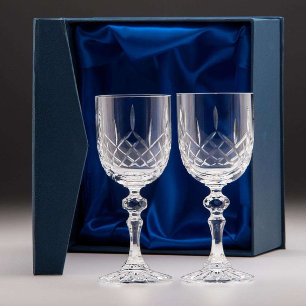 Lindisfarne Suna Crystal Wine Glasses