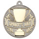Sports Day Two Colour Medal Matt Silver|Bronze - 2in