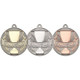 Sports Day Two Colour Medal Matt Silver|Bronze - 2in