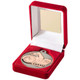 Red Velvet Box And 50mm Swimming Medal Trophy