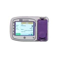 The Covidien Connect is shown with the display screen on 