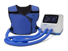 Hillrom The Vest APX System controller and garment