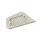 The object is depicted as small and flat with many holes in it. 