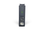 The detachable battery is shown from the front as a tall gray block. 