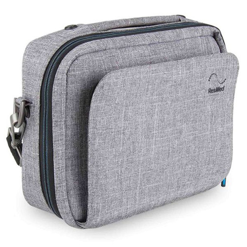 Here the soft case is shown zipped up. It has a shoulder-strap, as well as an additional compartment/ Here the soft case is shown zipped up. It has a shoulder-strap, as well as an additional compartment/