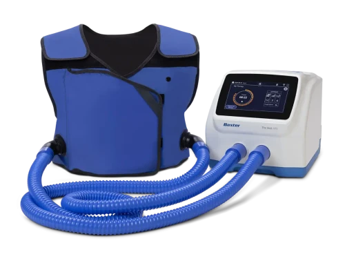 Hillrom The Vest APX System controller and garment