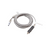 The image shows the cord being coiled and both ends of the cord are different to connect to alternate plugs. 