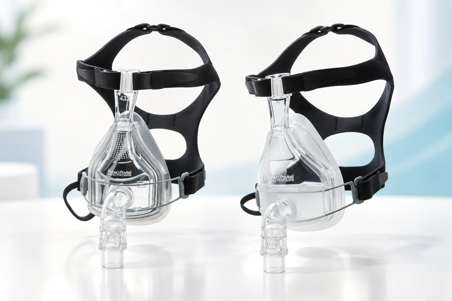 Full Face Masks equipment and accessories illustration