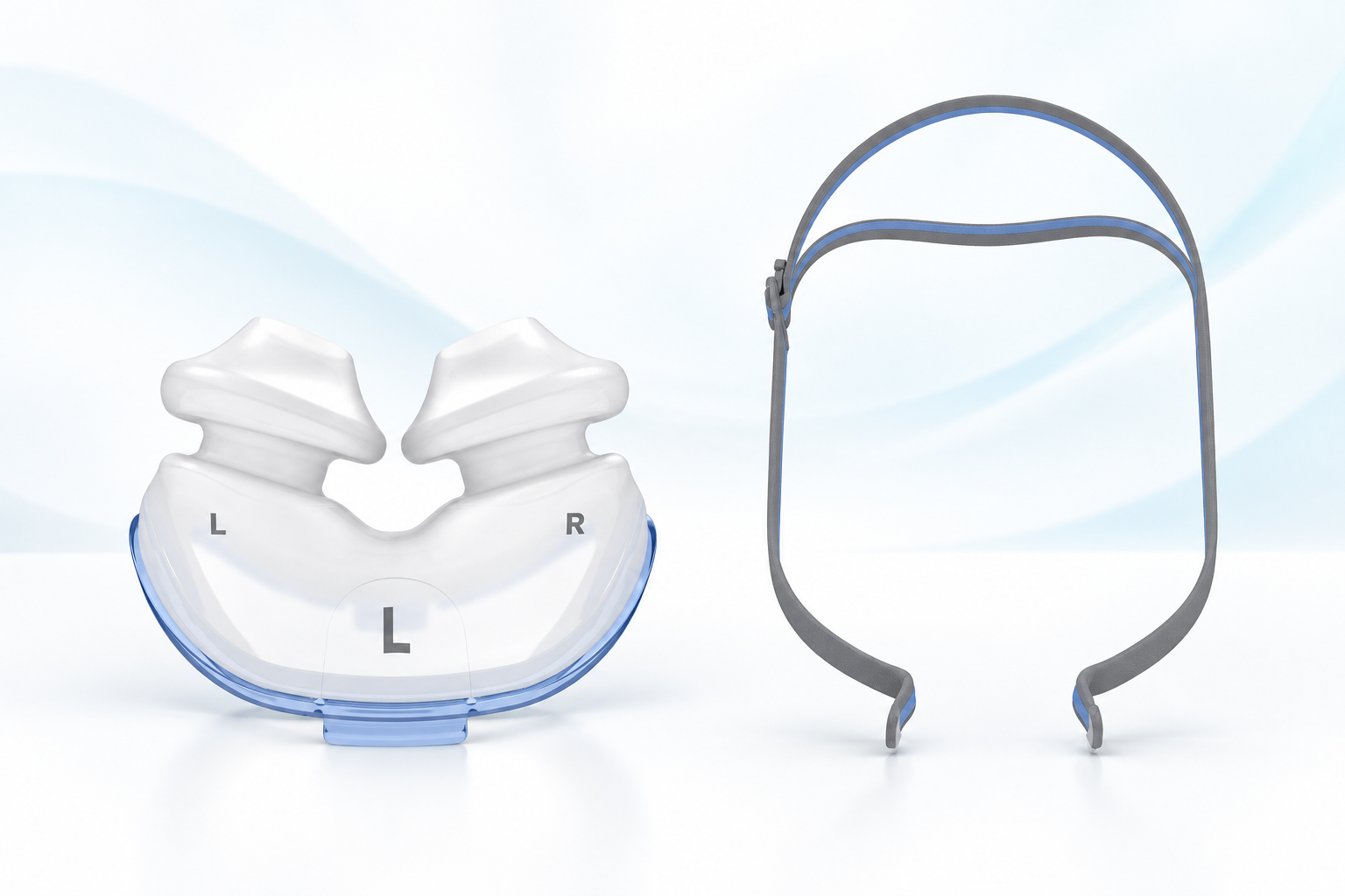 Mask Parts equipment and accessories illustration