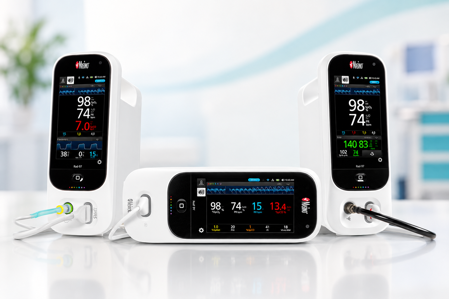 Pulse Oximeters Rentals equipment and accessories illustration