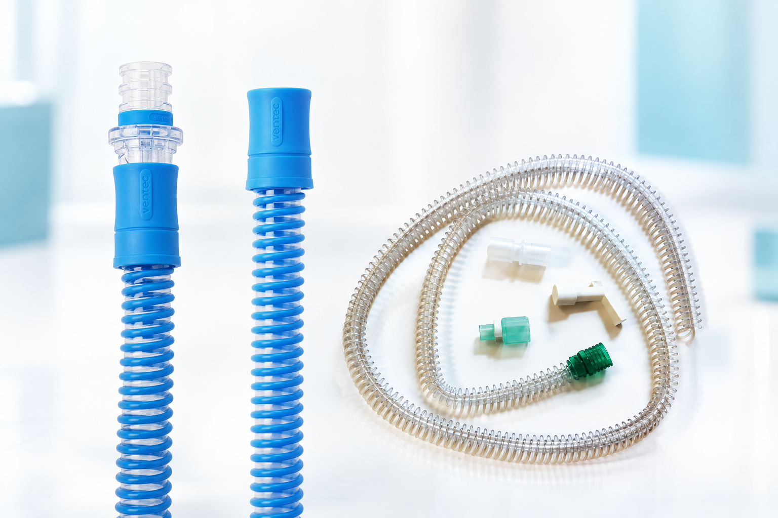 Ventilator Parts equipment and accessories illustration