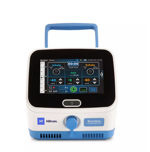 Hillrom Synclara cough assist training unit front view