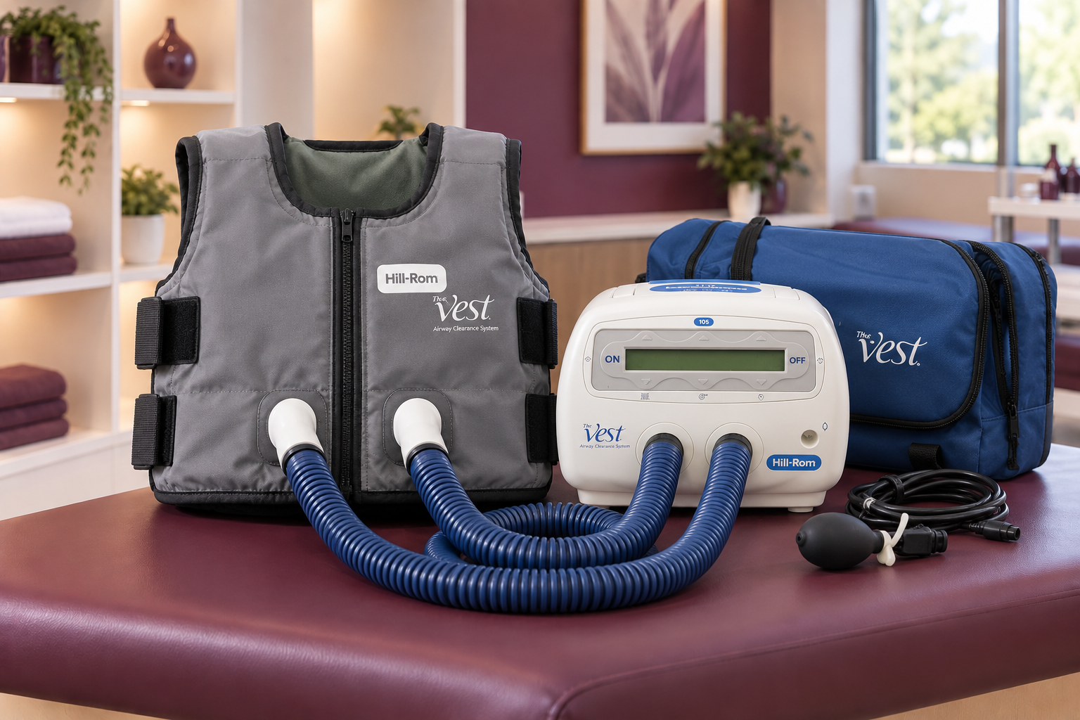 Hillrom Vest 105 airway clearance rental system