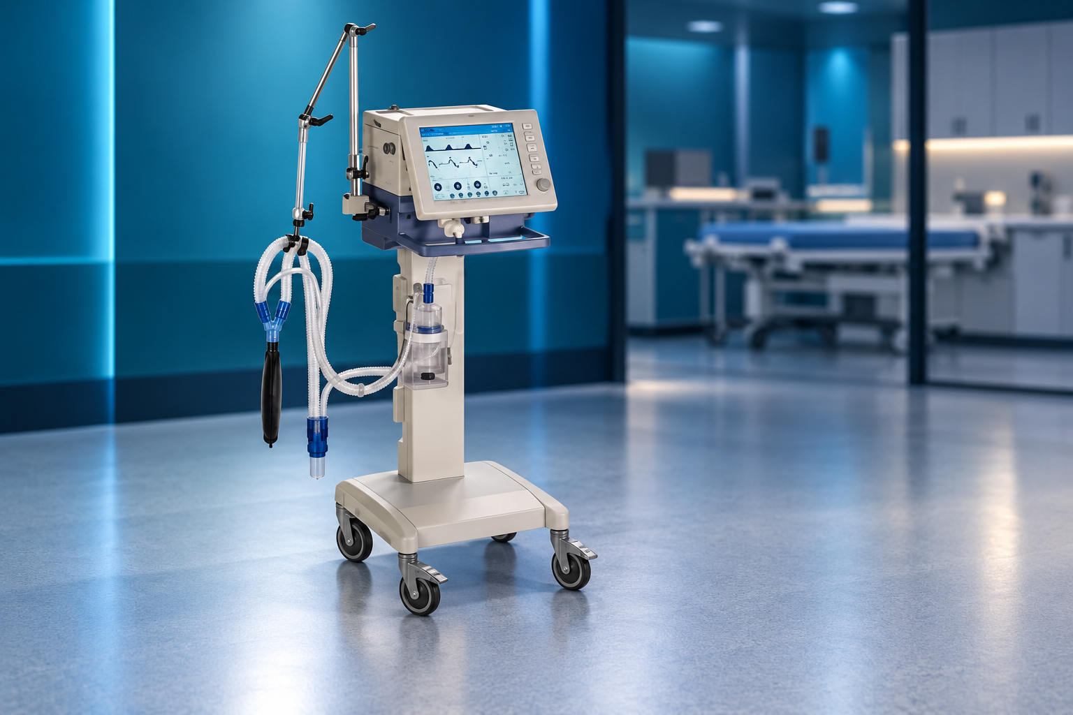 Ventilator training equipment