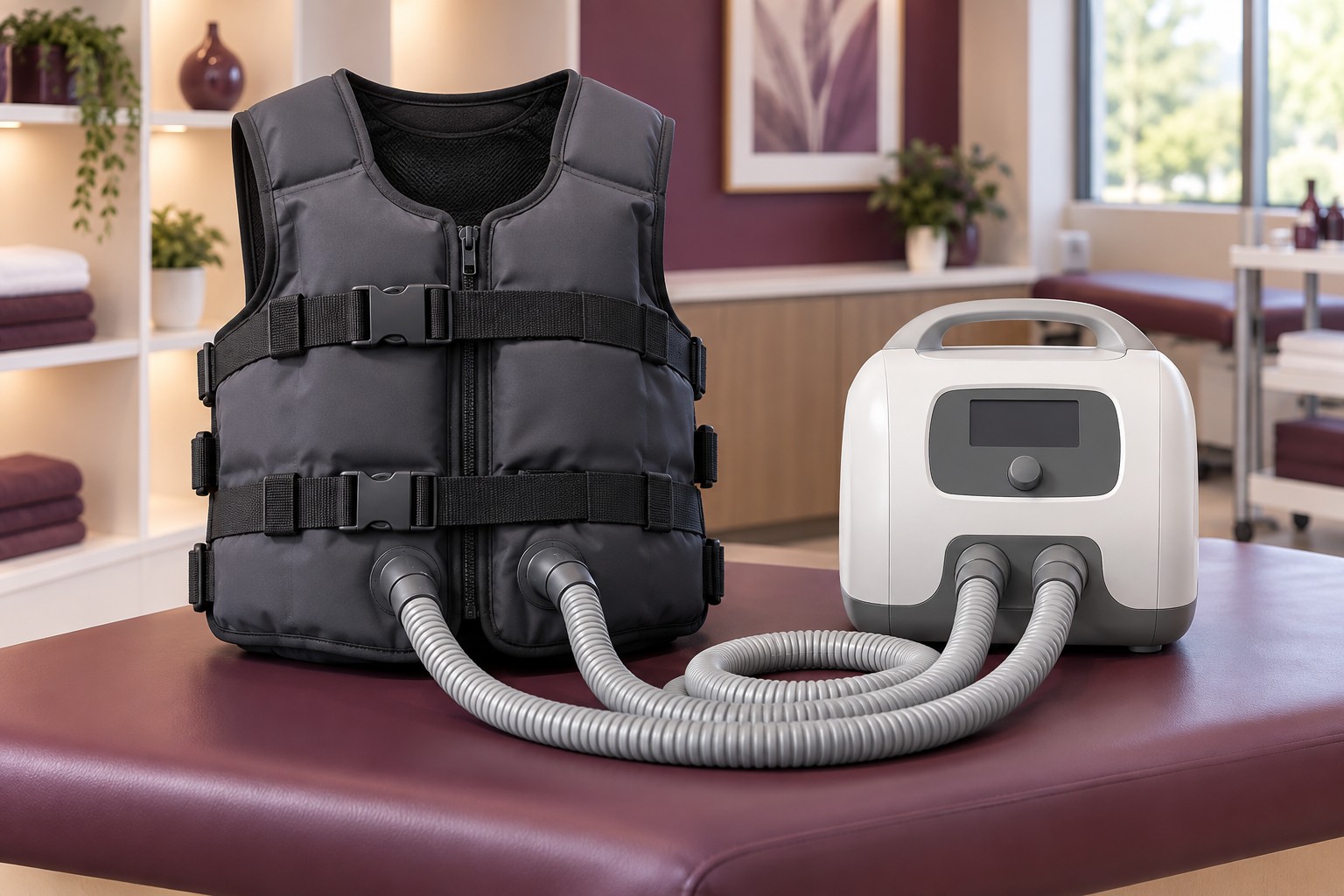 Illustrative airway clearance accessories category artwork