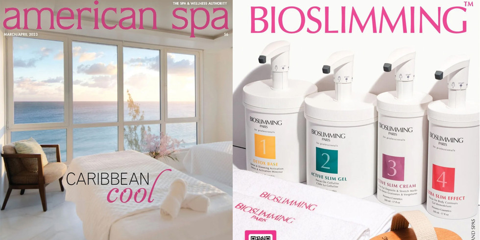 BIOSLIMMING IN AMERICAN SPA MAGAZINE APRIL 2023