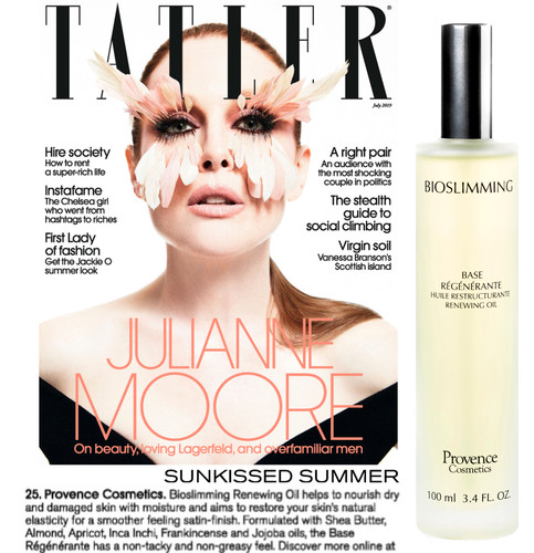 Bioslimming Renewing Oil is in Tatler's sunkissed summer 