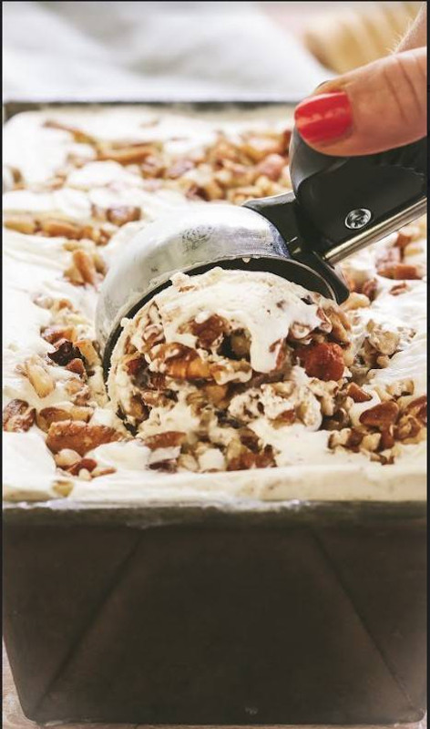 No Cook Butter Pecan Ice Cream - Easy, Simple, Delicious!