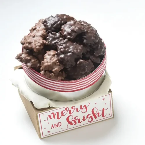 Chocolate Pecan Cluster Combo - Gift Tin